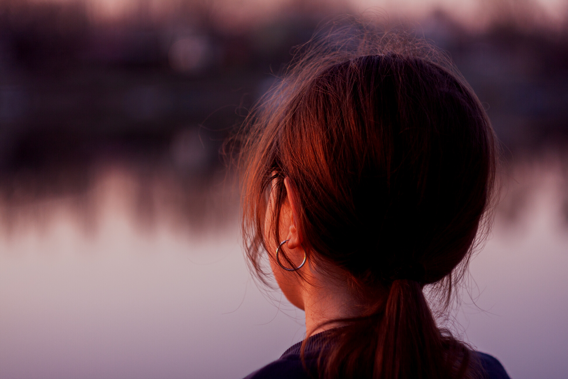 Close Up Photo of Woman with Ponytail